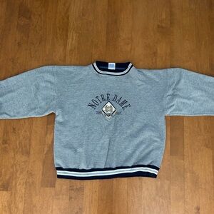 Vintage Notre Dame Crewneck Sweatshirt